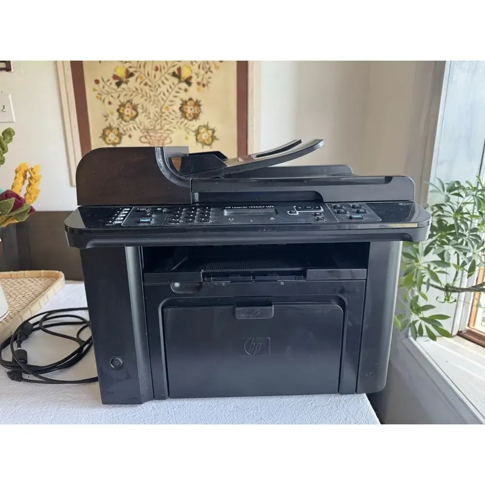 HP LaserJet M1536dnf MFP Laserjet Print Scan Copy FAX 11K pg ct w/ 30% Toner